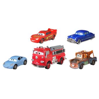 CARS - Pack 5 Vehicules - mini-vehicules - 3 ans et +