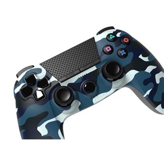 Manette Gaming sans fil Bluetooth pour PS4 Under Control Bleu camo