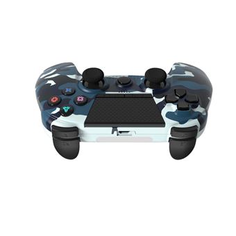 Manette Gaming sans fil Bluetooth pour PS4 Under Control Bleu camo