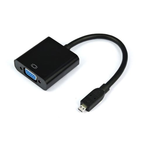 Adaptateur Micro HDMI vers VGA On Earz Mobile Gear Noir