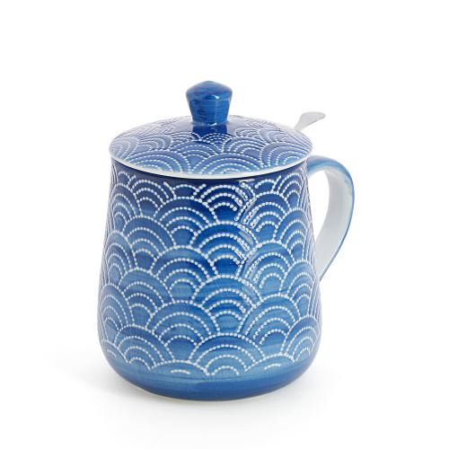 Tasse en céramique Bleue 450 ml