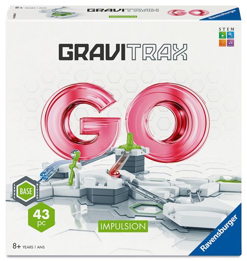 Construction circuit bille Ravensburger GraviTrax GO Impulsion