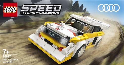 Lego Speed Champions Lego® Speed Champions 76897 1985 Audi Sport Quattro S1
