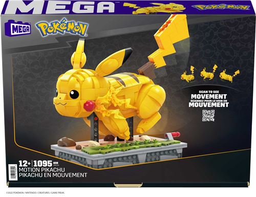 Pikachu En Mouvement Mega Bloks Le Jeu - vue 3