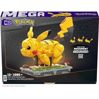 Jeu de construction Mega Construx Pokémon Pikachu en mouvement