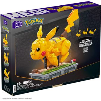 Jeu de construction Mega Construx Pokémon Pikachu en mouvement