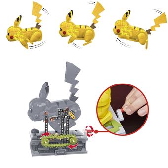 Jeu de construction Mega Construx Pokémon Pikachu en mouvement