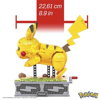 Jeu de construction Mega Construx Pokémon Pikachu en mouvement