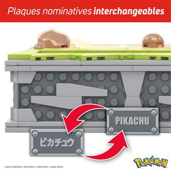 Jeu de construction Mega Construx Pokémon Pikachu en mouvement