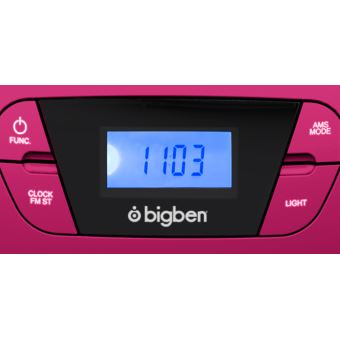 Lecteur Radio CD Port USB BigBen avec effets lumineux Rose - Autre jeux  éducatifs et électroniques