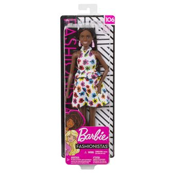 Poupée Barbie Fashionistas Robe à fleurs