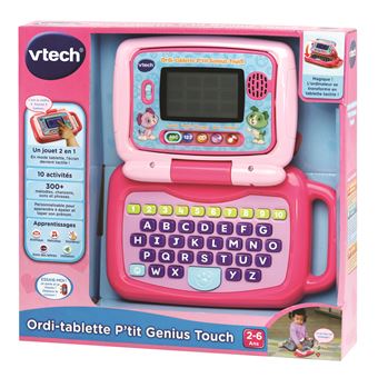 VTech - Ordi-Tablette Genius XL Color Rose, Ordinateur Enfant, Tablette  les Prix d'Occasion ou Neuf