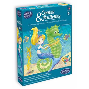 Kit créatif SentoSphère Contes et Paillettes Sirenes