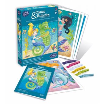 Kit créatif SentoSphère Contes et Paillettes Sirenes