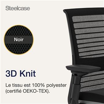 Chaise de Bureau Steelcase Think Noir