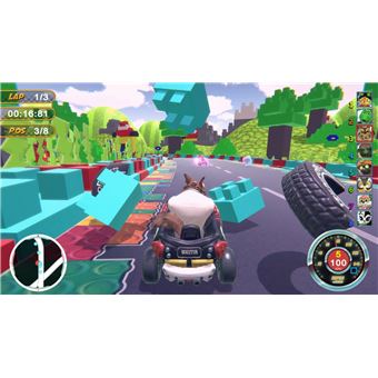 Animal Kart Racer Bundle Pack CIAB + Volant SWITCH