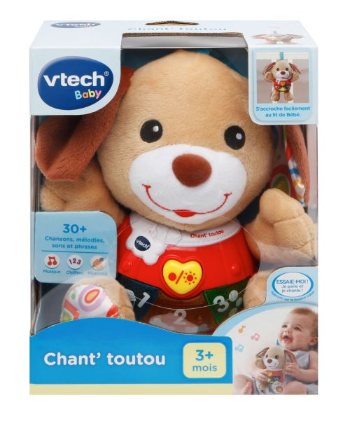Chien Chant’ Toutou Vtech Marron - Vtech Baby