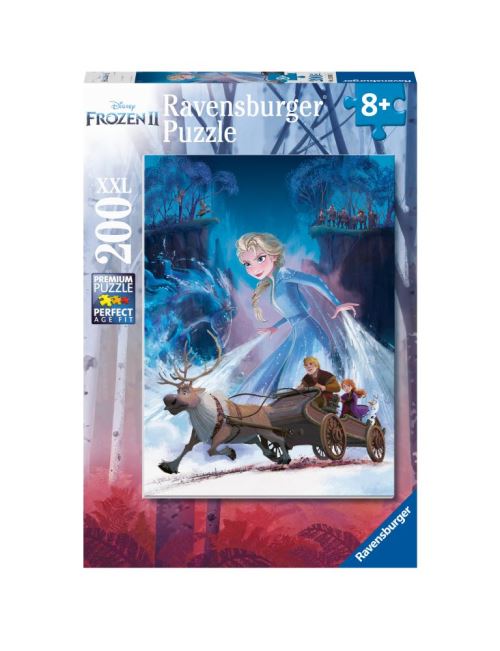 Rave Puzzle 200 Pièces Xxl Ravensburger Disney La Reine Des Neiges 2 La Forêt Mystérieuse