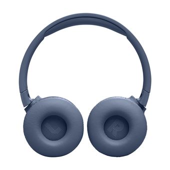 JBL TUNE 670NC - Écouteurs avec micro - sur l'oreille - Bluetooth - sans fil, filaire - Suppresseur de bruit actif - jack 3,5mm - bleu