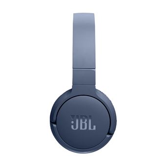 JBL TUNE 670NC - Écouteurs avec micro - sur l'oreille - Bluetooth - sans fil, filaire - Suppresseur de bruit actif - jack 3,5mm - bleu