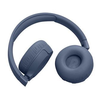 JBL TUNE 670NC - Écouteurs avec micro - sur l'oreille - Bluetooth - sans fil, filaire - Suppresseur de bruit actif - jack 3,5mm - bleu