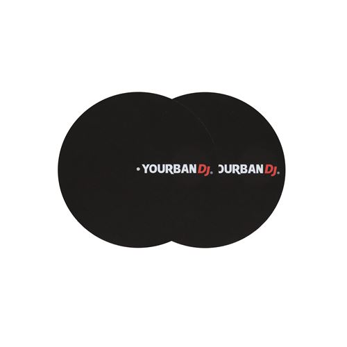 Paire de feutrine Yourban Dj YS 220 BL pour platines vinyles - vue 1