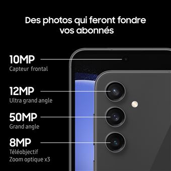 Smartphone Samsung Galaxy S23 FE 6,4" 5G Double nano SIM 128 Go Violet