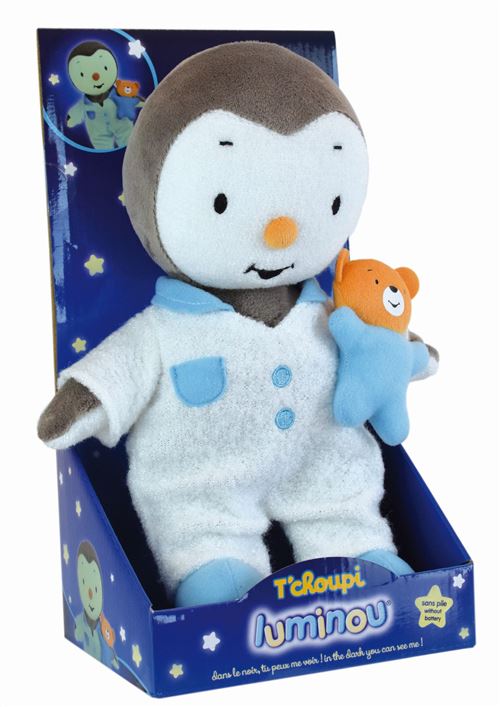 T'choupi peluche luminou 25cm