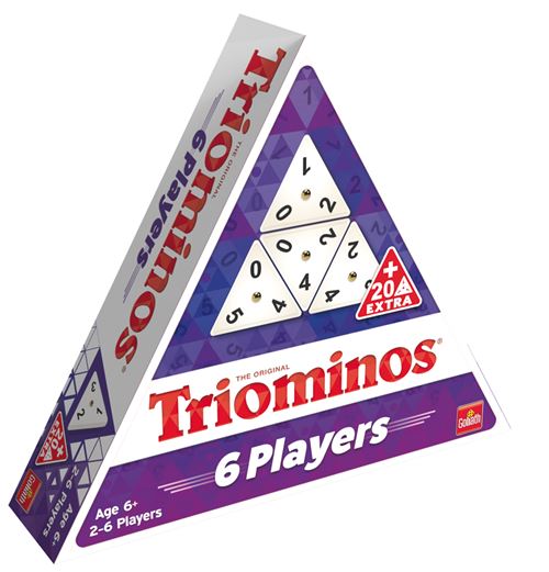 Goliath Multicolore Jeu De Société Triominos 6 Joueurs