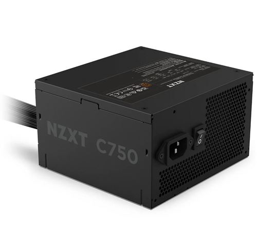 Alimentation PC non modulaire Nzxt C750 750W 80 PLUS Bronze Noir