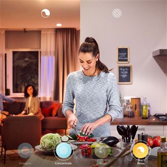 Ampoule Connectée Philips Hue White Ambiance E27 75W - Neuf
