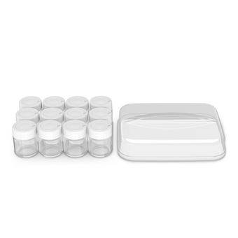 Yaourtière Moulinex Yogurteo Family 12 pots YG233A10 21 W Blanc