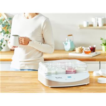 Yaourtière Moulinex Yogurteo Family 12 pots YG233A10 21 W Blanc