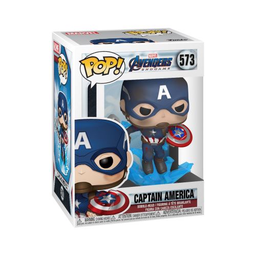 FUNKO POP MARVEL: ENDGAME- CAPT A W/BROK