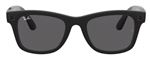 Lunettes de soleil Ray-Ban Stories Wayfarer Large Black Matte