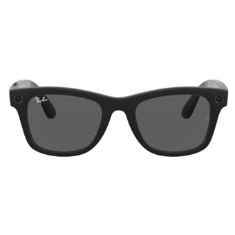 Lunettes de soleil Ray-Ban Stories Wayfarer Large Black Matte