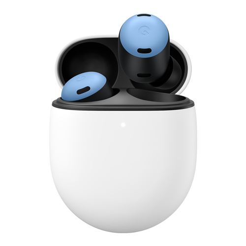 Ecouteurs intra-auriculaires sans fil Bluetooth Google Pixel Buds Pro avec réduction de bruit active Bleu Azur