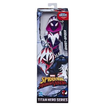 Boneco de ação Marvel Venom Titan Hero Series 30 cm com articulação com