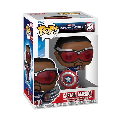 Figurine Funko Pop Marvel Brave New World Captain America
