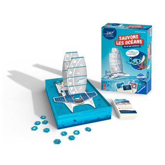 Jeu pour découvrir la nature Ravensburger The Seacleaners Sauvons les océans