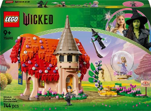Glinda et Elphaba au pays des Munchkins - vue 2