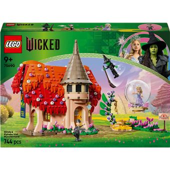 LEGO Wicked - Glinda et Elphaba au Pays des Munchkins - Jouet d''Imagination - 75690