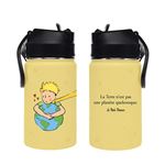 GOURDE AVEC PAILLE - 350ML - COLLECTION LE PETIT PRINCE ENFANTS - PLANETE