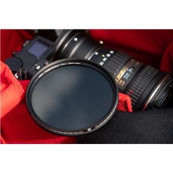 Filtre d'objectif à densité réglable 72mm Hoya ND3-400 Noir