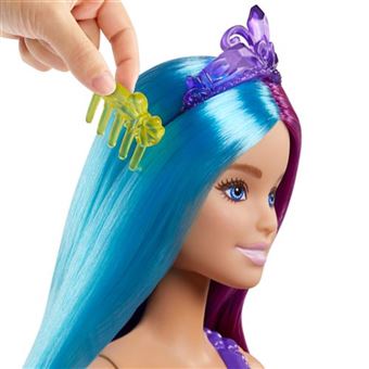 Poupée Barbie sirène Dreamtopia Couleurs et lumières - Poupée - Achat &  prix