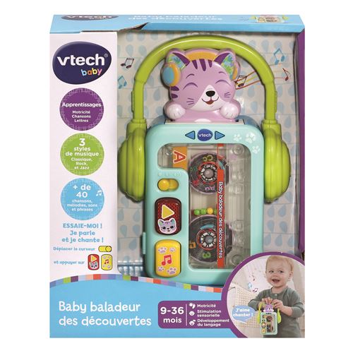 Jeu éducatif musical Vtech Baby Baladeur des découvertes