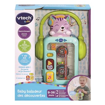 Jeu éducatif musical Vtech Baby Baladeur des découvertes - 1