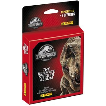 Blister de 14 pochettes Panini Jurassic World Saga