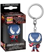 Marvel Venom - Porte-clés Pocket POP! Captain America 4 cm