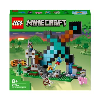 LEGO® Minecraft® 21244 L’avant-poste de l’épée